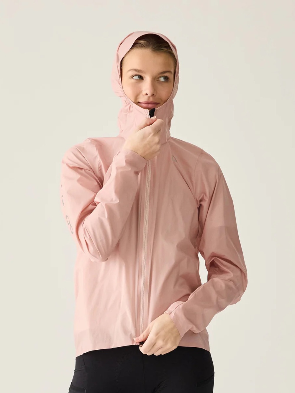 NWT Velocio Women’s UltraPack Jacket - Dusty Rose - Picture 3 of 10